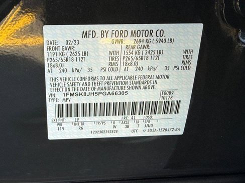 Certified 2023 Ford Explorer Timberline w/ Timberline Technology Package image 29