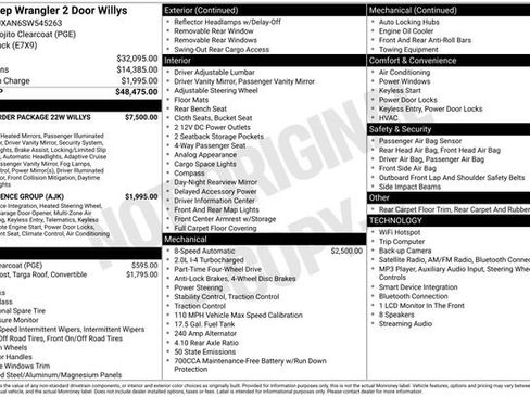 Used 2025 Jeep Wrangler Sport AWD/4WD image 28