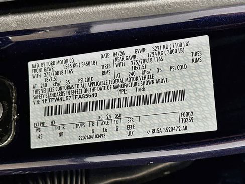 New 2026 Ford F150 Tremor AWD/4WD image 23