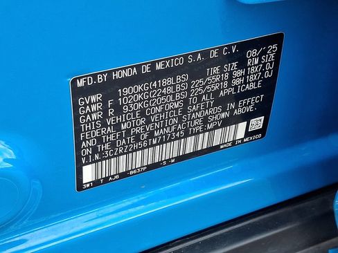 Used 2026 Honda HR-V Sport image 27