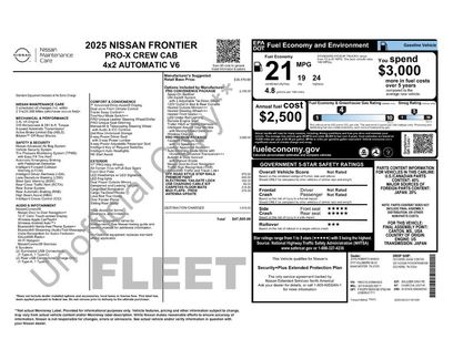 Used 2025 Nissan Frontier Pro-X w/ Pro Premium Package