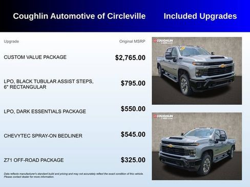 Used 2024 Chevrolet Silverado 2500 Custom w/ Custom Value Package AWD/4WD image 3