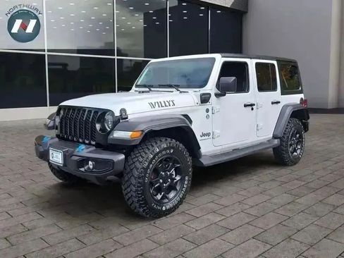 Used 2023 Jeep Wrangler Unlimited w/ Cold Weather Group image 1