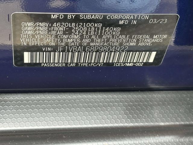 Used 2023 Subaru WRX Limited AWD/4WD image 24