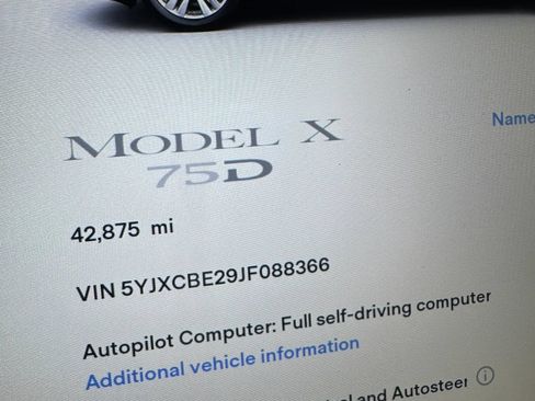 Used 2018 Tesla Model X 75D AWD/4WD image 24