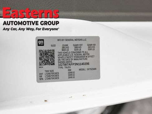 Used 2022 GMC Savana 2500 RWD image 29