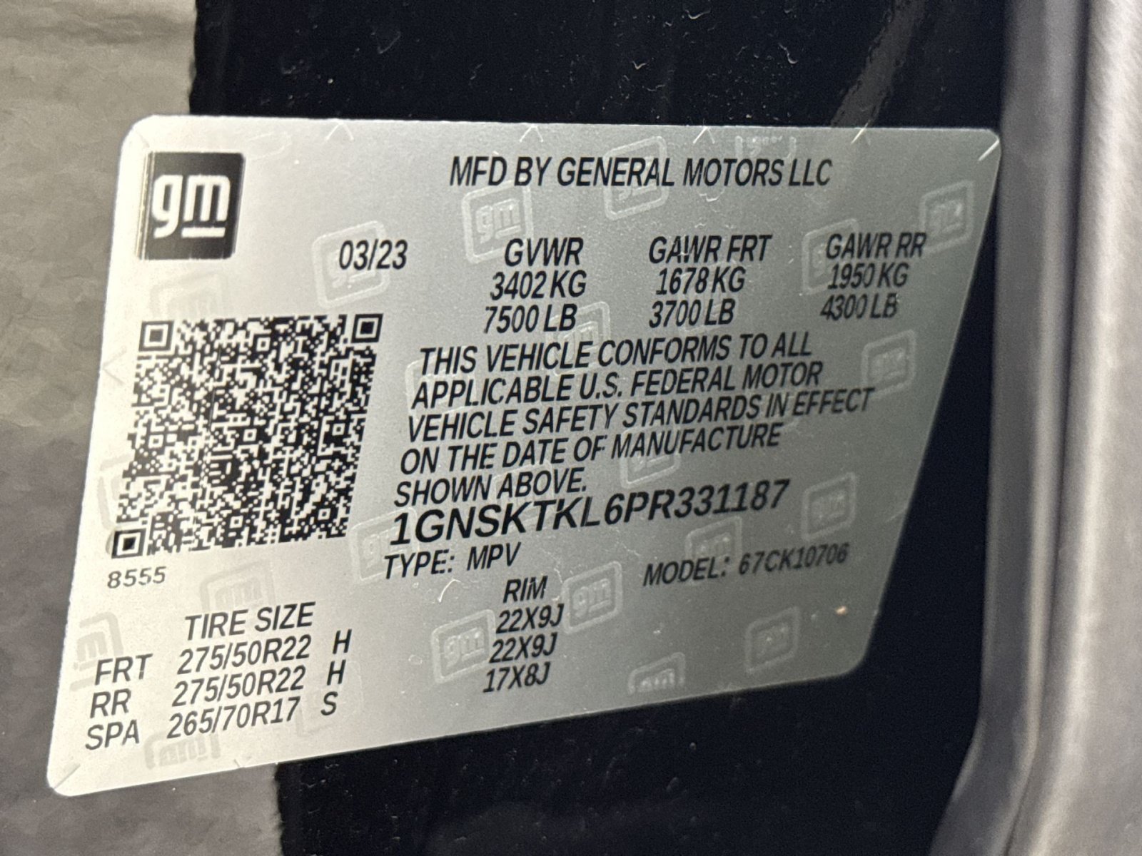 Used 2023 Chevrolet Tahoe High Country AWD/4WD image 43