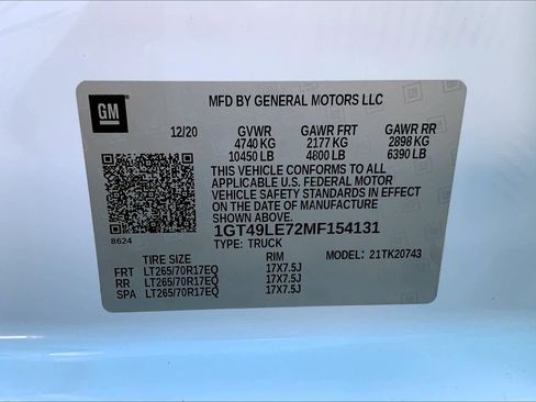Used 2021 GMC Sierra 2500 4x4 Crew Cab w/ Fleet Convenience Package image 34