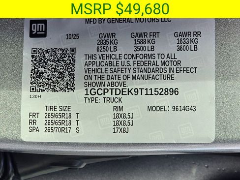 New 2026 Chevrolet Colorado Z71 w/ Technology Package image 46