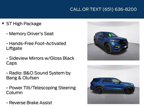 Used 2022 Ford Explorer ST w/ Equipment Group 401A AWD/4WD image 20