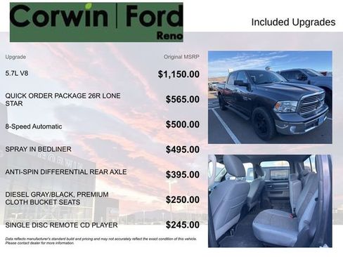 Used 2016 RAM 1500 Lone Star image 8