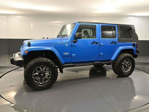 Used 2014 Jeep Wrangler Unlimited Sahara w/ Katzin Premium Leather Group image 10