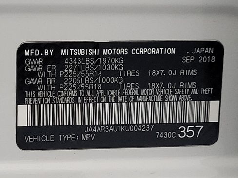 Used 2019 Mitsubishi Outlander Sport SE AWD/4WD image 33
