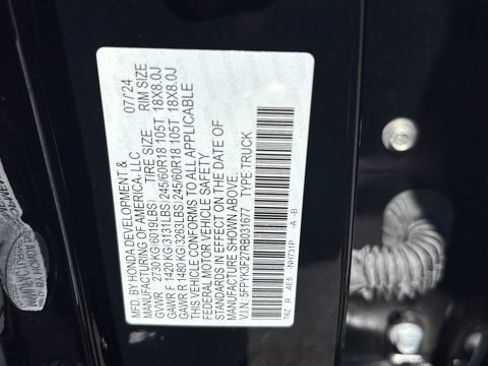 Used 2024 Honda Ridgeline Sport+ image 18