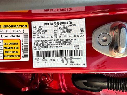 New 2025 Ford Bronco Sport Outer Banks w/ Sasquatch Outer Banks Package image 14