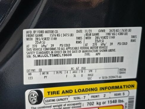 Used 2021 Lincoln Navigator Reserve AWD/4WD image 6