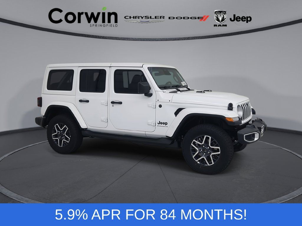 New 2026 Jeep Wrangler Unlimited Sahara AWD/4WD 360° Tour