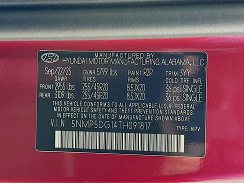 New 2026 Hyundai Santa Fe Calligraphy image 24