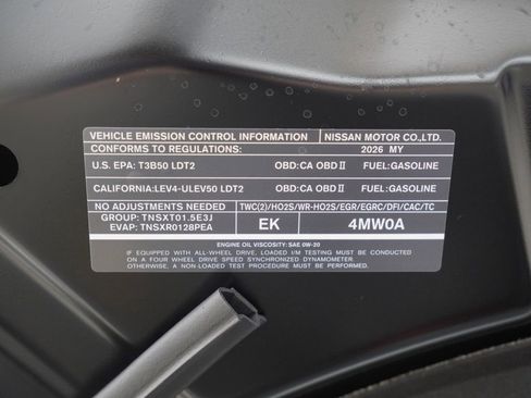 New 2026 Nissan Rogue Platinum AWD/4WD image 24