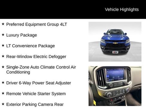 Certified 2022 Chevrolet Colorado LT w/ Luxury Package AWD/4WD image 16