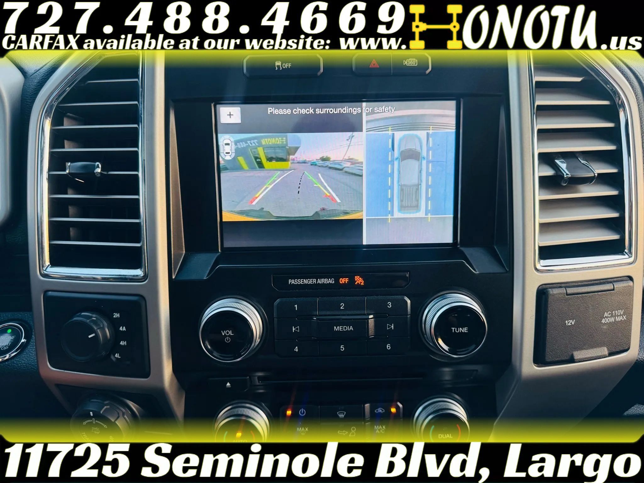 Used 2016 Ford F150 Lariat w/ Equipment Group 502A Luxury AWD/4WD image 35