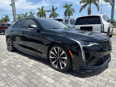 Used 2023 Cadillac CT4 V Blackwing w/ Driver Assist Package RWD image 1