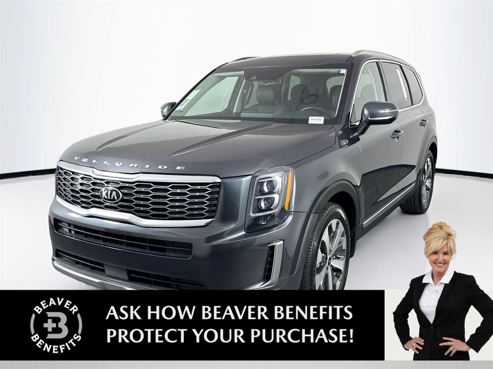 Used 2021 Kia Telluride EX w/ EX Premium Package FWD image 1