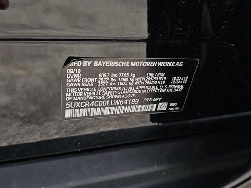 Used 2020 BMW X5 sDrive40i w/ Parking Assistance Package RWD image 27