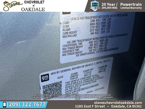 Certified 2025 Chevrolet Silverado 1500 LTZ w/ LTZ Premium Package image 39