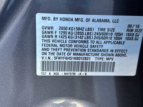 Used 2019 Honda Pilot EX-L image 36