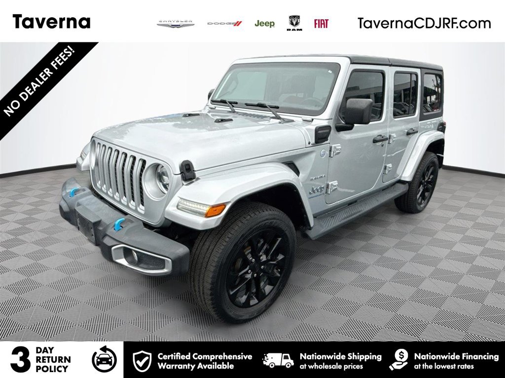 Used 2023 Jeep Wrangler Unlimited Sahara w/ Cold Weather Group AWD/4WD image 1