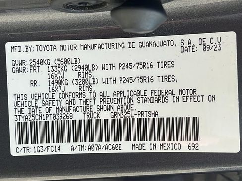 Used 2023 Toyota Tacoma SR5 w/ Technology Package RWD image 23
