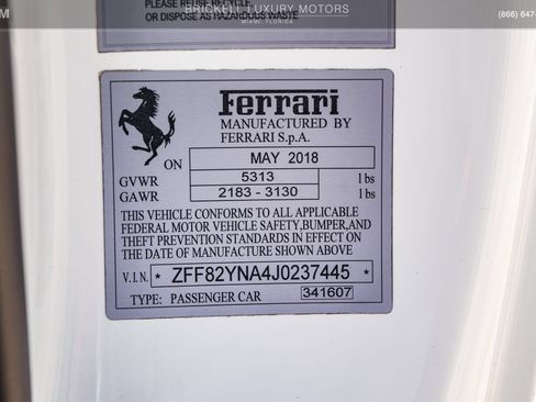 Used 2018 Ferrari GTC4Lusso T RWD image 46