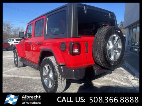 Used 2018 Jeep Wrangler Unlimited Sahara w/ Cold Weather Group image 3