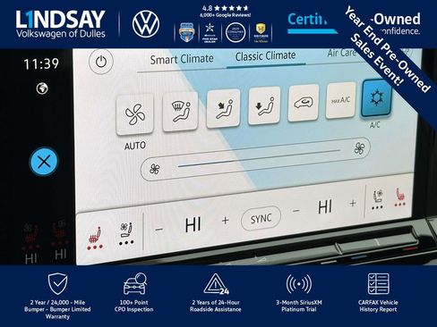 Certified 2025 Volkswagen Atlas Cross Sport SEL Premium R-Line image 19