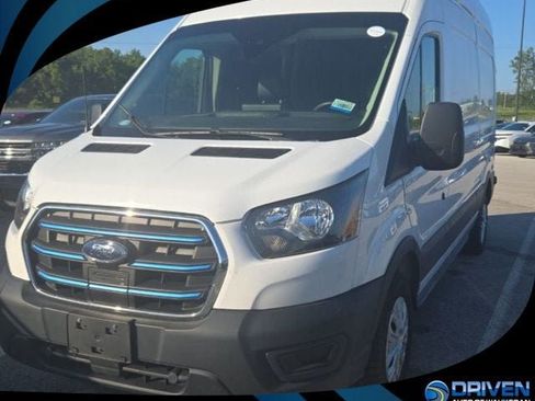 Used 2023 Ford E-Transit 148 High Roof w/ Load Area Protection Package RWD image 1