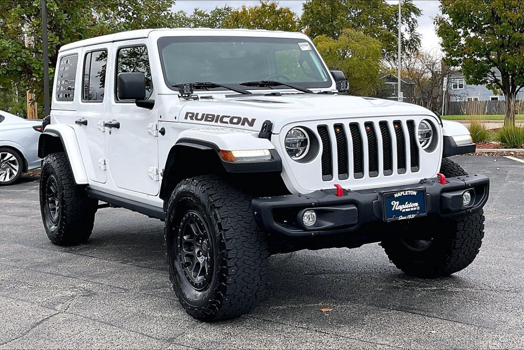 Used 2021 Jeep Wrangler Unlimited Rubicon w/ Xtreme Recon 35" Tire Package AWD/4WD image 37