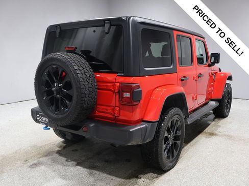 Used 2022 Jeep Wrangler Unlimited Sahara 4xe w/ Cold Weather Group image 2