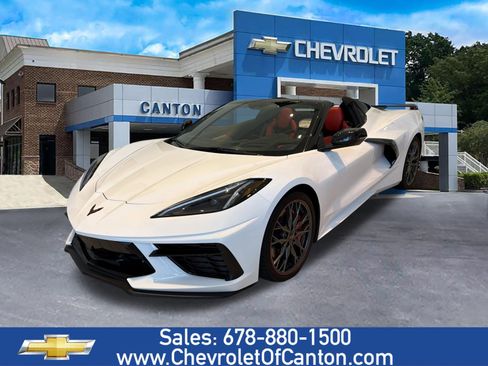Used 2023 Chevrolet Corvette Stingray Premium Conv w/ Z51 Performance Package RWD image 1