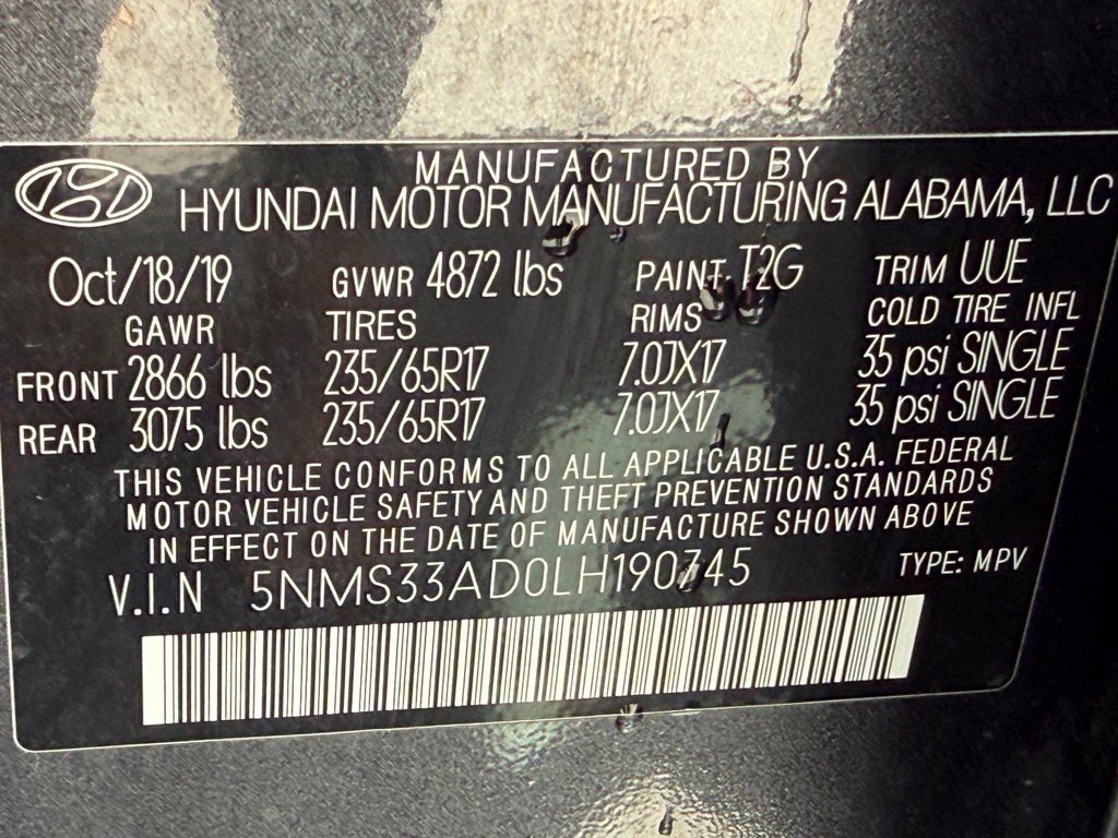 Used 2020 Hyundai Santa Fe SEL FWD image 41