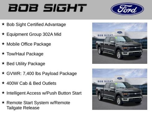 Used 2024 Ford F150 XLT w/ Equipment Group 302A MID image 3