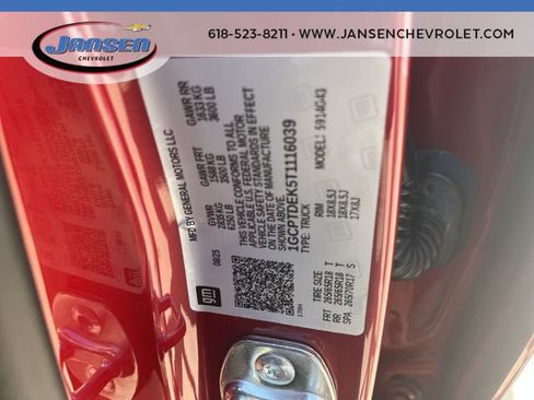 Used 2026 Chevrolet Colorado Z71 w/ Z71 Convenience Package 2 AWD/4WD image 33