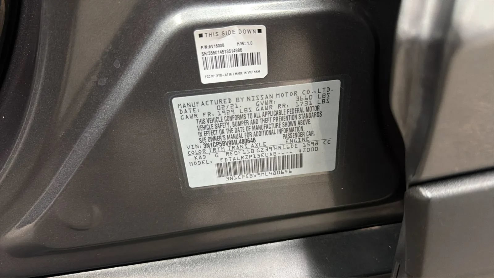 Used 2021 Nissan Kicks S FWD image 25