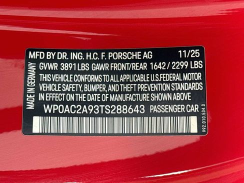 Certified 2026 Porsche 911 GT3 RWD image 31