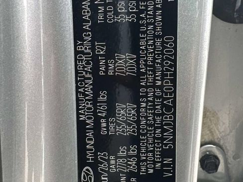 Certified 2023 Hyundai Tucson SEL AWD/4WD image 17