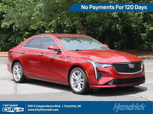 Used 2024 Cadillac CT4 Luxury w/ Sun And Sound Package RWD image 1