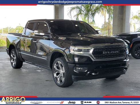 Used 2021 RAM 1500 Limited w/ Body Color Bumper Group AWD/4WD image 1