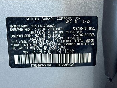 New 2026 Subaru Outback Limited image 31