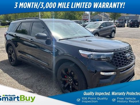 Used 2023 Ford Explorer ST-Line w/ Class IV Trailer Tow Package AWD/4WD image 1