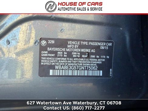 Used 2016 BMW 328i xDrive 4dr Sdn 328i xDrive AWD SULEV image 60